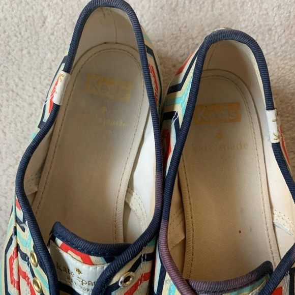 KEDS x Kate Spade New York Pointer/LE Champion Lacelss Slip ons, 7.5 - Picture 3 of 15